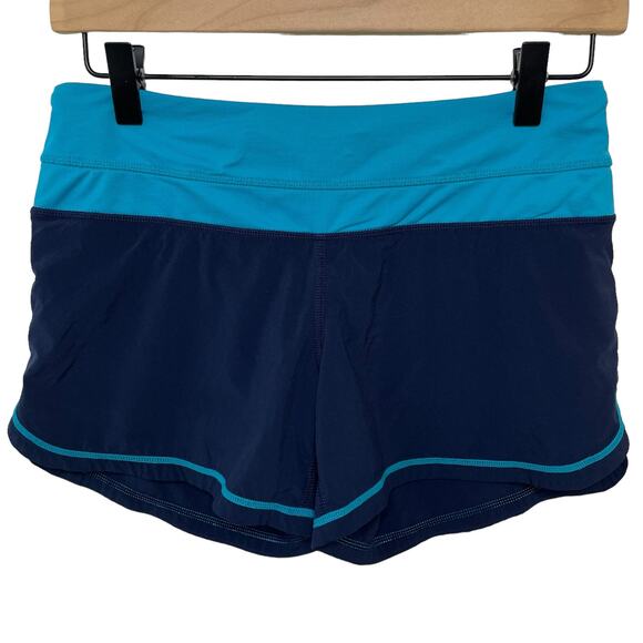 Lululemon Groovy Run Short Blue Running Lightweight Lined Athletic Size 4 - Picture 1 of 6